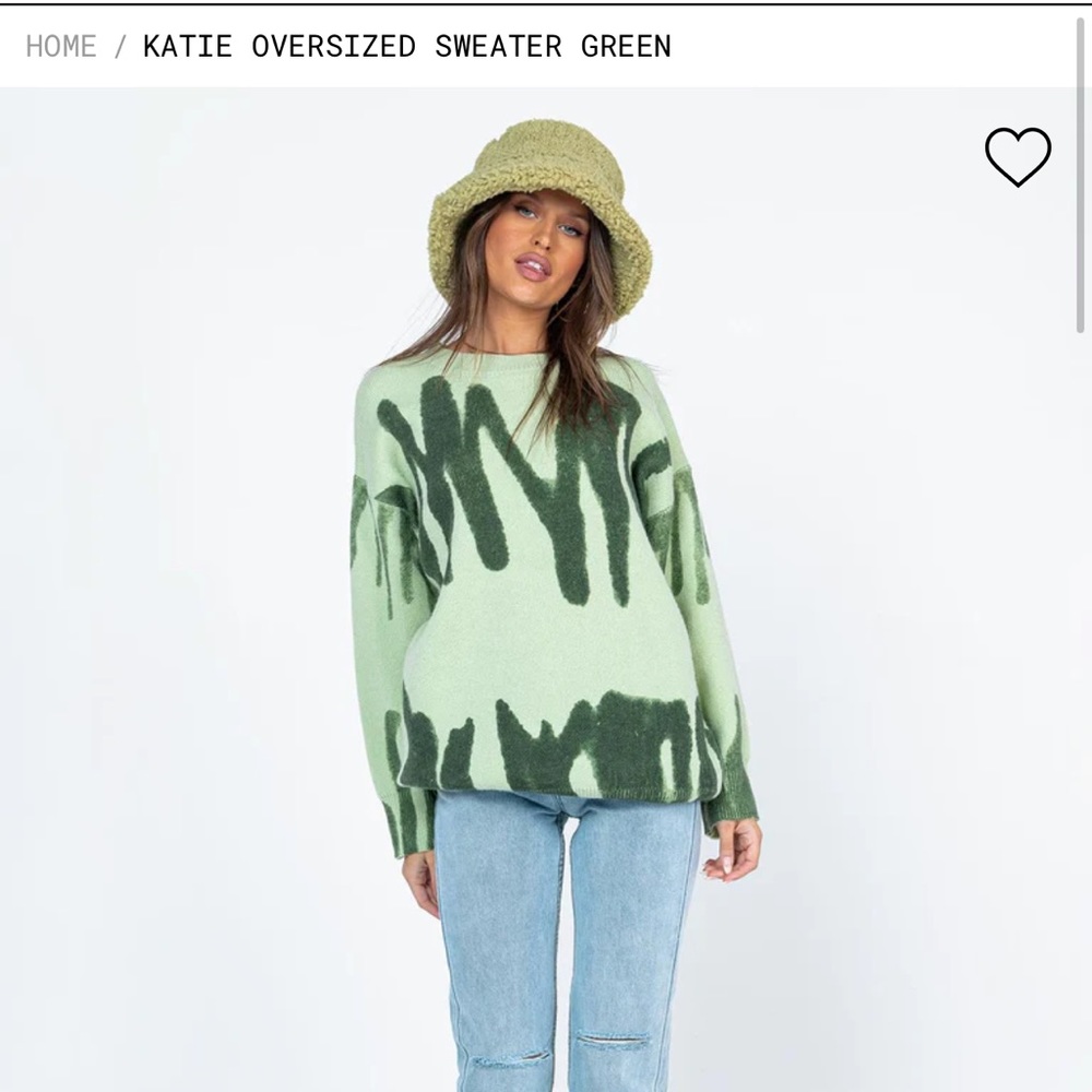 PRINCESS POLLY Katie Oversized Sweater